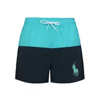 polo ralph lauren short de bain discount poney blue